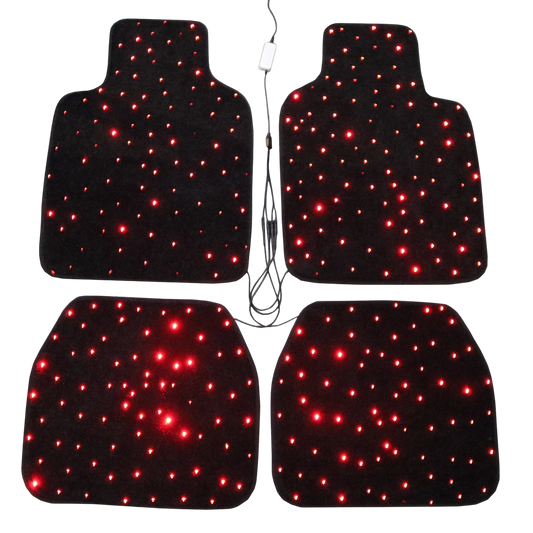 Fiber Optic Twinkle Stars Car Mats ct