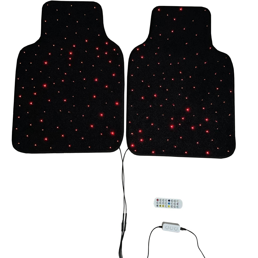 Fiber Optic Twinkle Stars Car Mats ct
