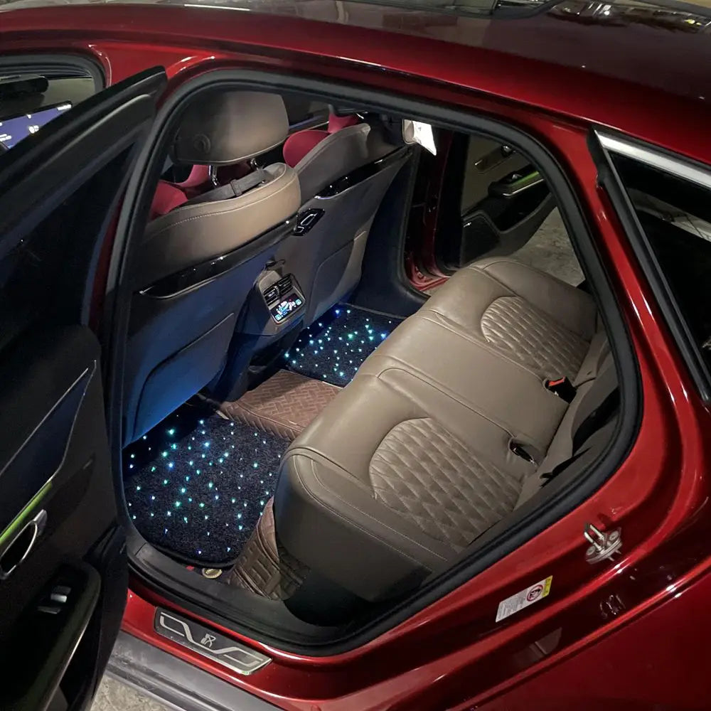 Fiber Optic Twinkle Stars Car Mats ct