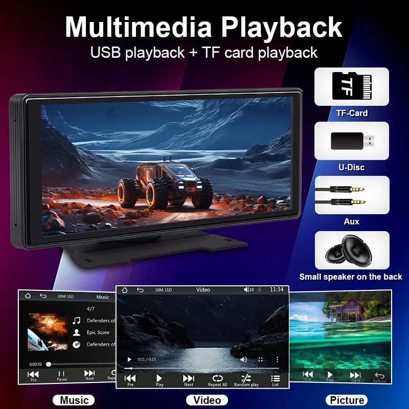 Wireless Carplay Android Auto Screen