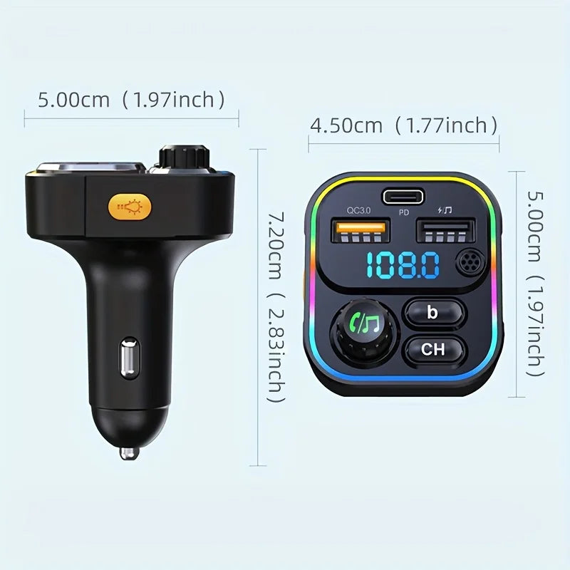 Bluetooth 5.3 Hands Free Car AUX