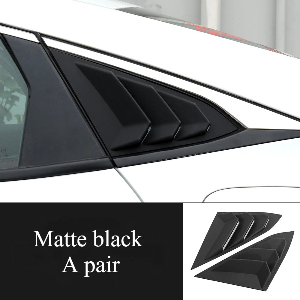 Honda Civic 10th Gen 2016-2020 Sedan Rear Side Window Cover