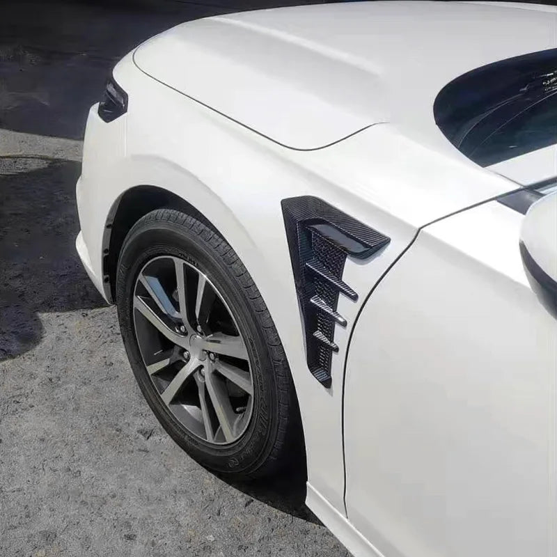 Universal Carbon Fiber Black Car Decoration