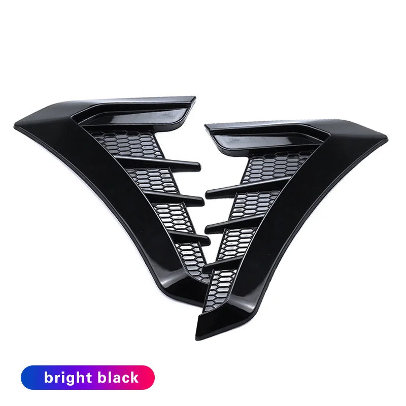 Universal Carbon Fiber Black Car Decoration