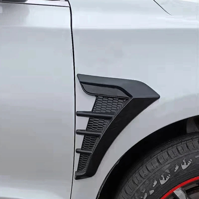 Universal Carbon Fiber Black Car Decoration