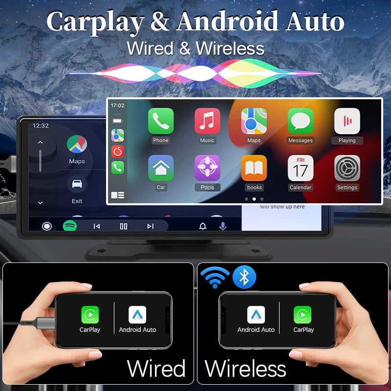 Wireless Carplay Android Auto Screen