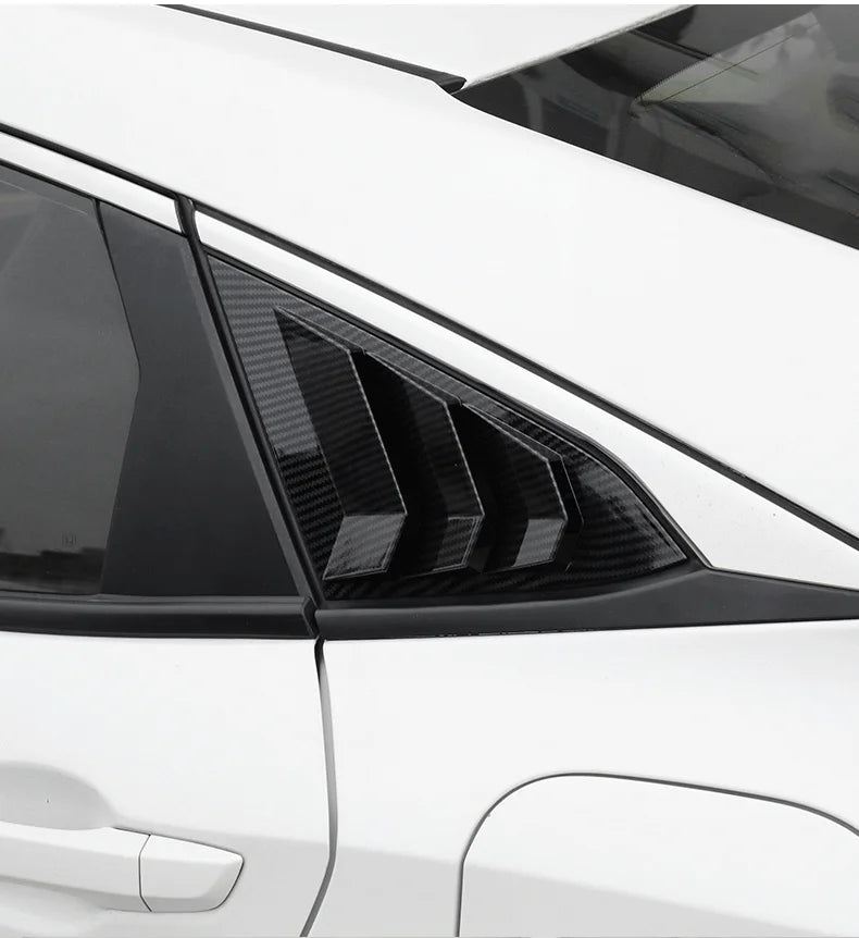 Honda Civic 10th Gen 2016-2020 Sedan Rear Side Window Cover